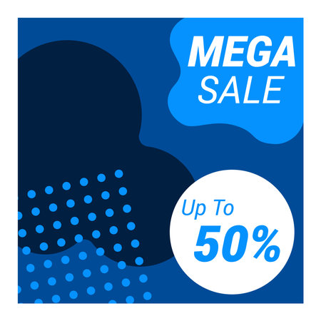 sale banner templateのイラスト素材