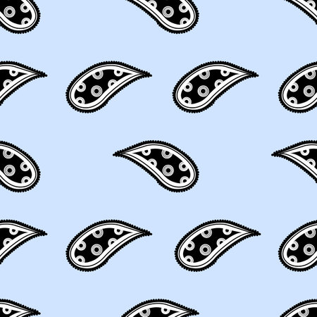 abstract repeat object pattern. vector illustration seamless textile templateのイラスト素材