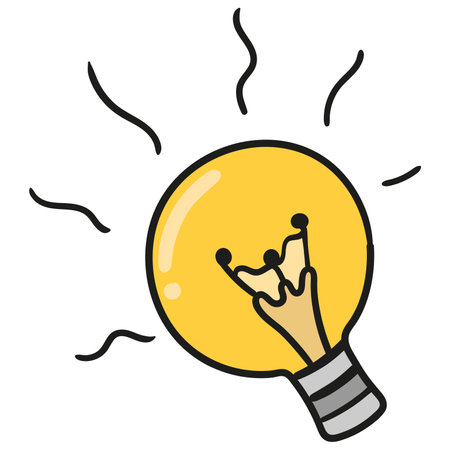 bulb lamp electrical lightingのイラスト素材