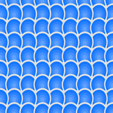 hypnosis blue texture seamless pattern textile print. Great for summer vintage fabric, scrapbooking, wallpaper, giftwrap. repeat pattern background designのイラスト素材