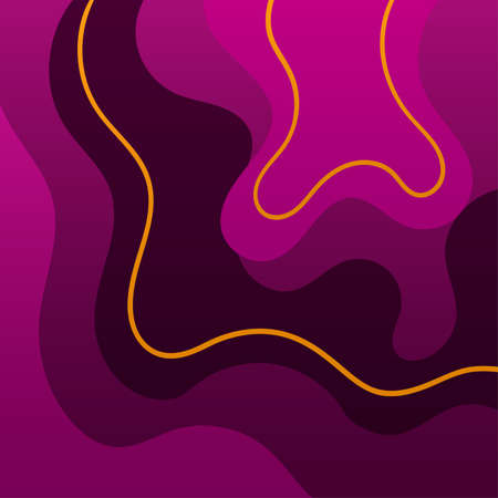 flow wave welcome day, elegant three dimensions background. vector illustration wallpaperのイラスト素材