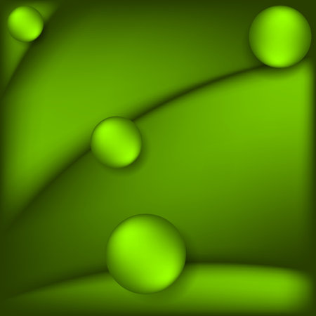 green texture 3d object shine, vector illustration backgroundのイラスト素材