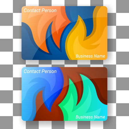 banking card template background fire element pattern art design. template for poster,brochure,backgrounds cover etcのイラスト素材