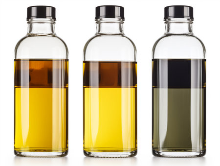 The bottle of soft drinks isolated on white backgroundの素材