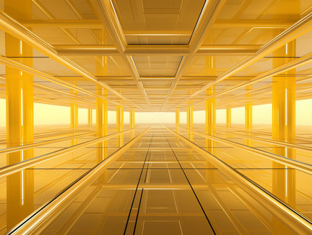 blank room 3d design for template mockupの素材