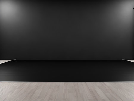 blank room 3d design for template mockupの素材