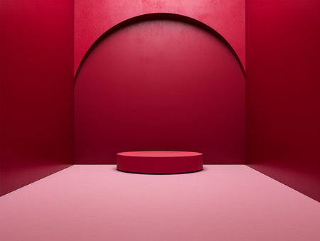 blank room 3d design for template mockupの素材