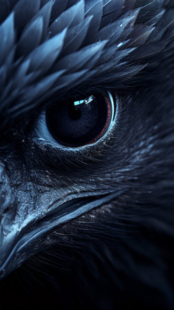 eagle eye sharpness looking at you, portrait smartphone backgroundの素材