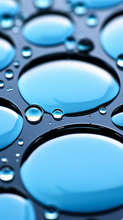 Texture surface water dropped foreground high detail photographyの素材