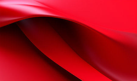 The red surface is in the form of cloth material, creative abstract backgroundの素材