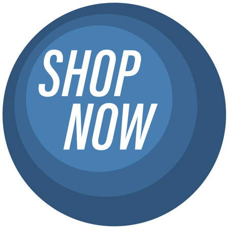 flat icon design, black color symbol of blue shopping bannerのイラスト素材