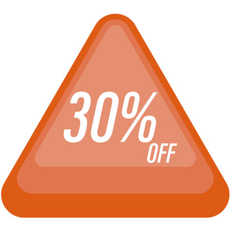 flat icon design, black color symbol of orange shopping bannerのイラスト素材