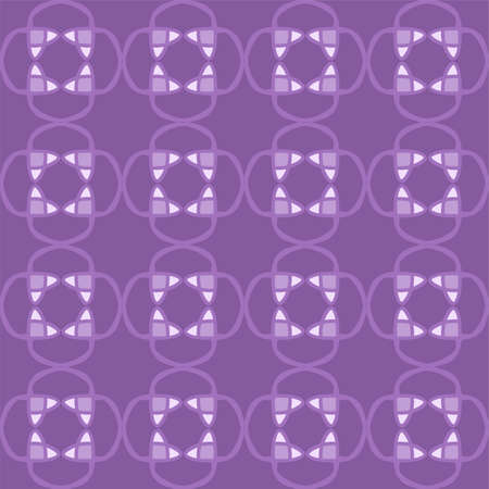 purple magenta violet lavender mandala floral creative seamless pattern design background vector illustration. Good use for fabric wallpaperのイラスト素材