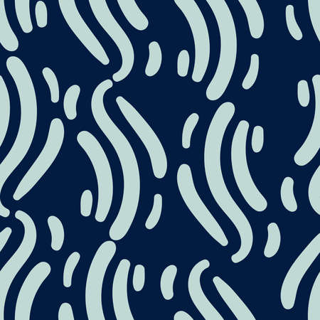 blue aqua abstract seamless pattern creative vintage design background vector illustrationのイラスト素材