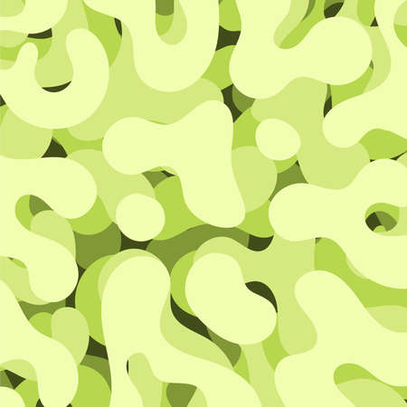 yellow green color fluid art abstract background concept design vector illustration