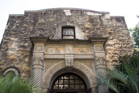 The Alamo in San Antonio, Texas.  A large piece of Texas history and pride.  Remember the Alamo!の写真素材