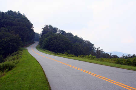 Roads in the mountains.