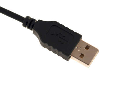 a usb cable isolated on a white background