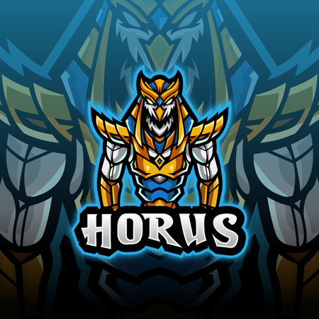 Horus Logo illustratorのイラスト素材