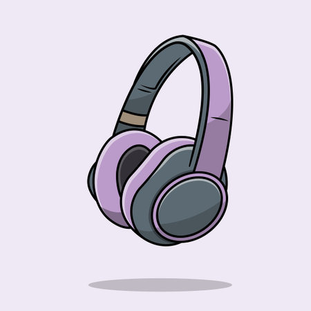 Headphone design  illustratorのイラスト素材