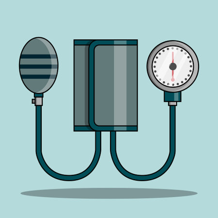 Blood pressure  concept with icon design, vector illustration 10 eps graphic.のイラスト素材