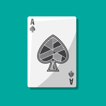 poker card icon design, vector illustration eps10 graphic.のイラスト素材