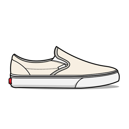 sneakers doodle icon, vector illustraction design imageのイラスト素材