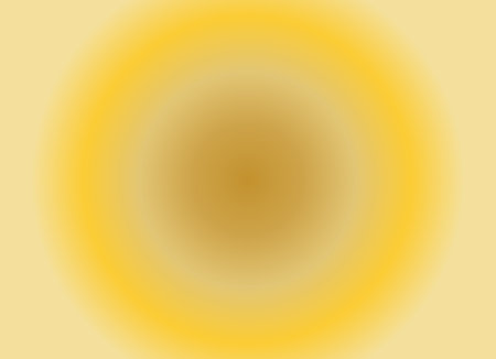 Bright yellow background with reflection. Vector illustration for your graphic design.