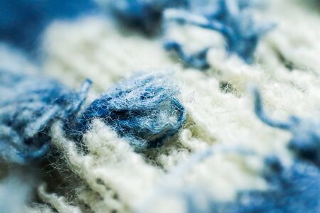 Blue Jean Macro Photo/selective focus
