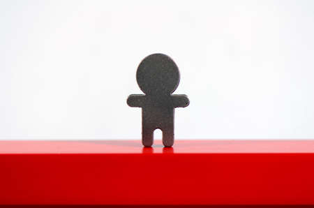 A man sign の写真素材