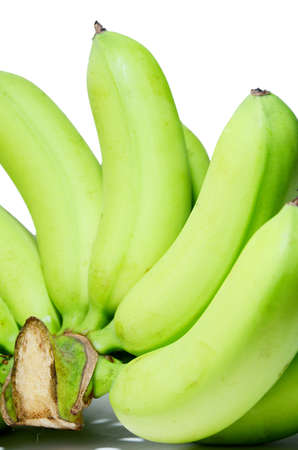 Green banana bundle の写真素材