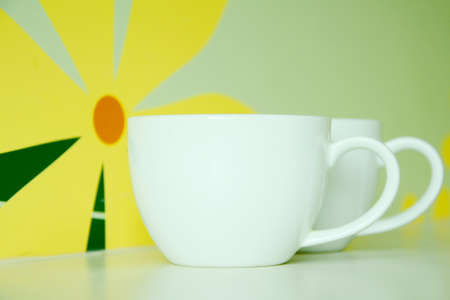 White Cup の写真素材