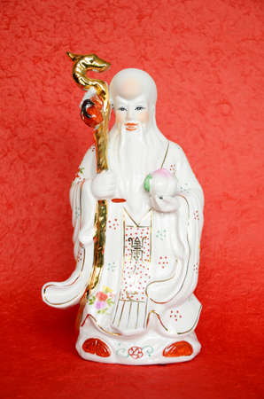 Chinese god of long life の写真素材
