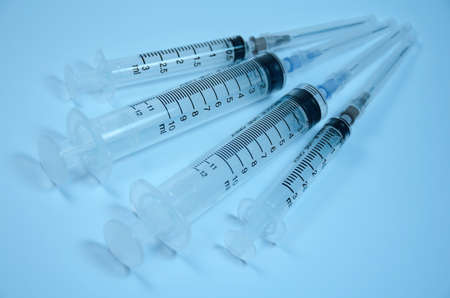 Medication Syringes の写真素材