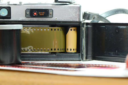 Vintage Film Camera の写真素材
