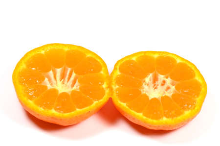 Cutout oranges の写真素材