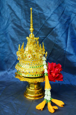 Thai Folk Dance Headdress の写真素材
