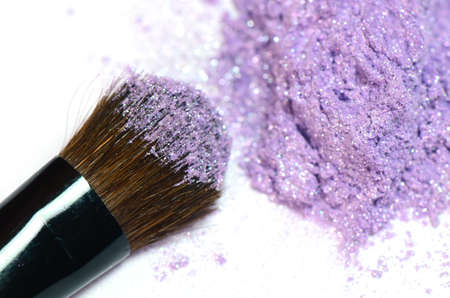 Eyes brush and eyes colors の写真素材