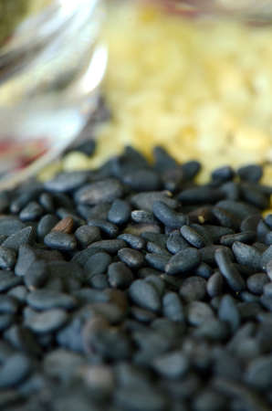 Mixed Sesame Seeds の写真素材