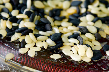 Mixed Sesame Seeds の写真素材