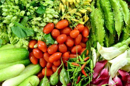 Colorful Asian Vegetables の写真素材