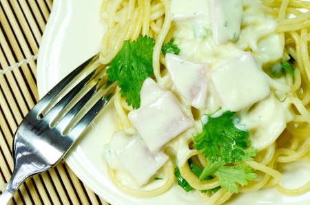 Spaghetti Carbonara の写真素材