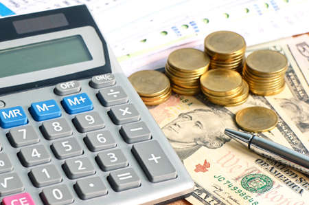 Billing and payment time の写真素材