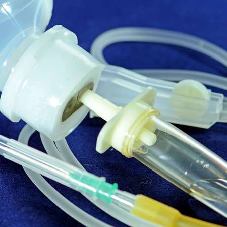 Medical devices and intravenous solution for emergency medicine の写真素材