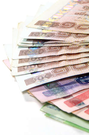 Thai Currency in Closed-up の写真素材