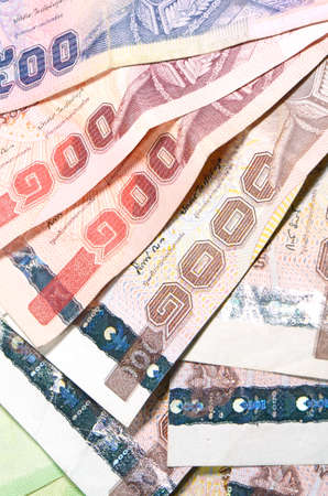 Thai Currency in Closed-up の写真素材