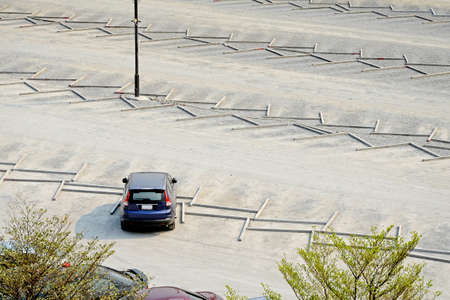 Empty Parking Lot の写真素材