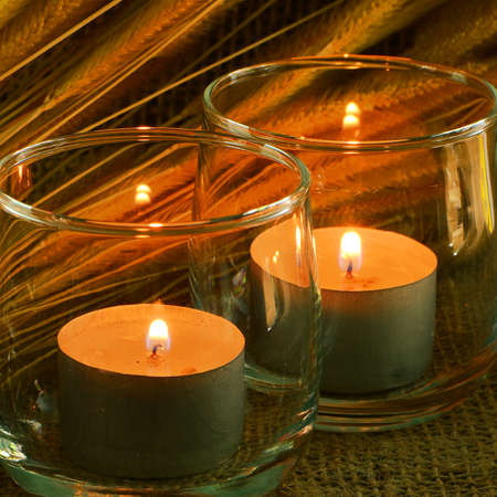 Two Candles の写真素材