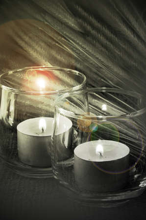 Two Candles の写真素材