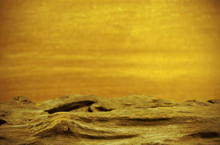 Unique grungy wood background with old log in vintage style.